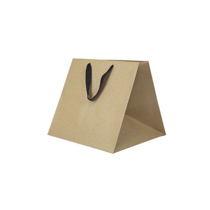 Manhattan Twill Handle Shopping Bags-Chelsea-Wide Gusset - 12.5 x 12.0 x 12.0