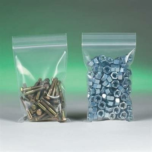 1000 Sacchetti In Plastica Trasparenti Con Chiusura Zip - 22,9 X 30,5 Cm (9x12 Pollici), 2 Mil, Richiudibili, Per Alimenti, Abbigliamento, Organizzazione