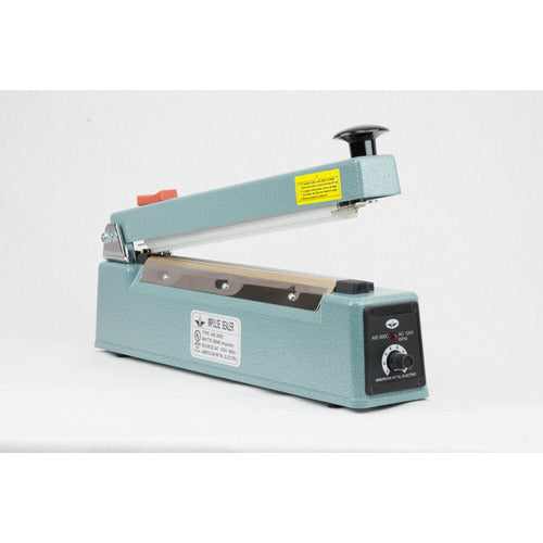 Hand Operated 5mm Impulse Heat Sealer w/ Cutter for 8