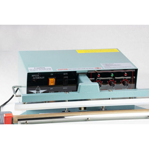 Heat Sealers; Table Top, Medium Duty, Cutter, Impulse, Seal Length: 24.5,  AV-621-MG