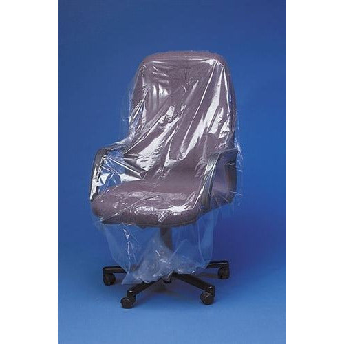 Clear Furniture Bags (Chair) - 54 x 45 x 2 mil - Plastic Bag Partners-Furniture Bags