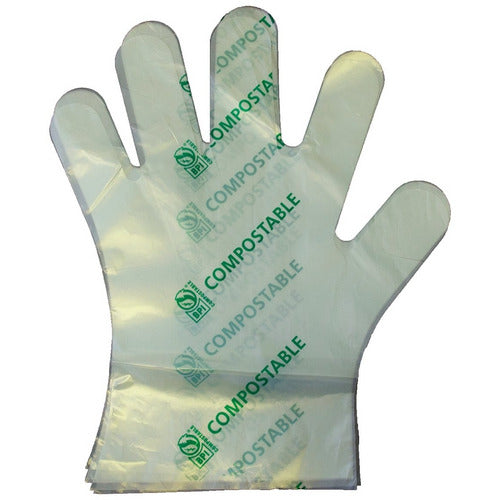 Kompostierbare Handschuhe für die Zubereitung von Speisen – groß