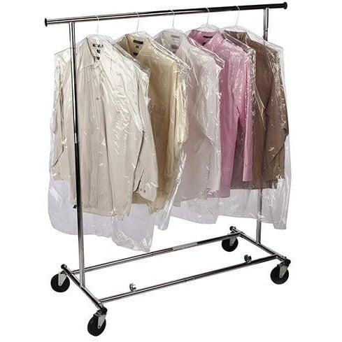 Dry Cleaning Bags on a Roll - 21 x 4 x 72 x 6 Microns - Plastic Bag Partners-Garment Bags