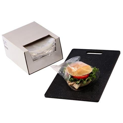 Flip-Top Plastic Sandwich Bags in Dispenser Box - 7