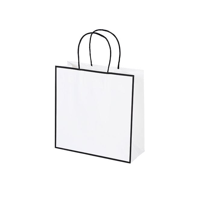 Sophie Retail Shopper Blanc - 10" x 10" x 4"