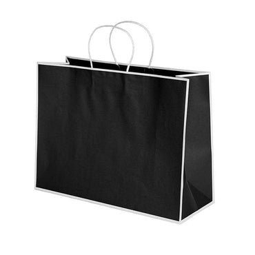 Sophie Retail Shopper Black - 16" x 12" x 6"