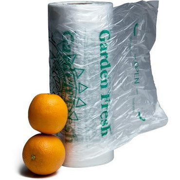 11" x 17" "5-a-Day" Produce Bags on Roll (HDPE) - Plastic Bag Partners-Produce Bags
