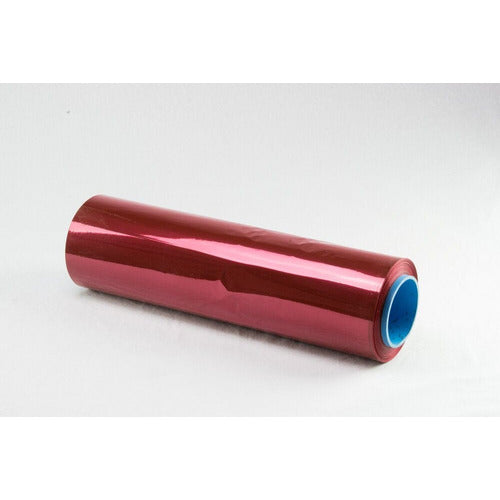 12 in. x 2000 ft. x 75 ga. CF PVC Heat Shrink Wrap Film - Red - Plastic Bag Partners-PVC Shrink Film