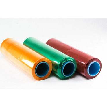 16 in. x 2000 ft. x 75 ga. CF PVC Heat Shrink Wrap Film - Amber - Plastic Bag Partners-PVC Shrink Film