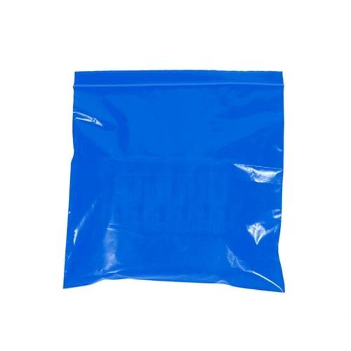 Bolsas de polietileno de color azul con cierre ZipLock de 3 x 3 - 2 mil