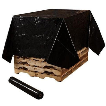 Heavy Duty Black & White Plastic Sheeting Roll 10x100 FT - 6 Mil Thick For DIY, Painting, Construction