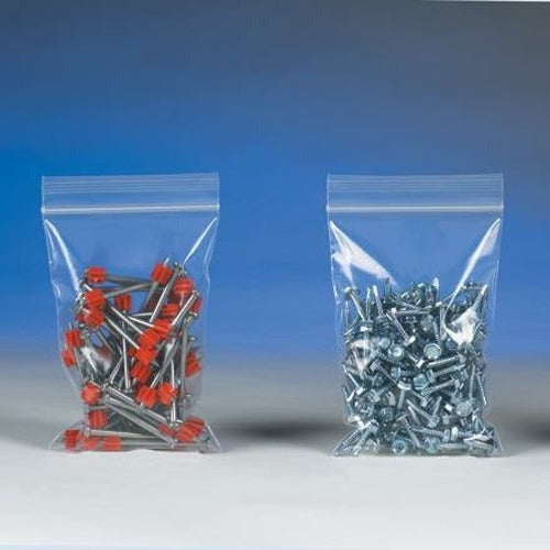 Clear Reclosable Zip Lock Bags - 4 Mil Thick, Food Grade Plastic 100 bags -  4 x 6 inch - $0.18 each