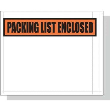 印刷装箱单信封 - 4.5 x 6 - 1000/箱