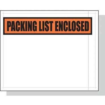 Printed Packing List Envelopes - 4.5 x 5.5 - 1000/CTN
