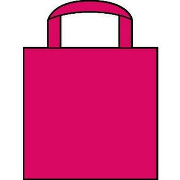 Ameritote Retail Bags 12 x 10 x 4 - (Hot Pink) - HD - Plastic Bag Partners-Retail Bags - Ameritote