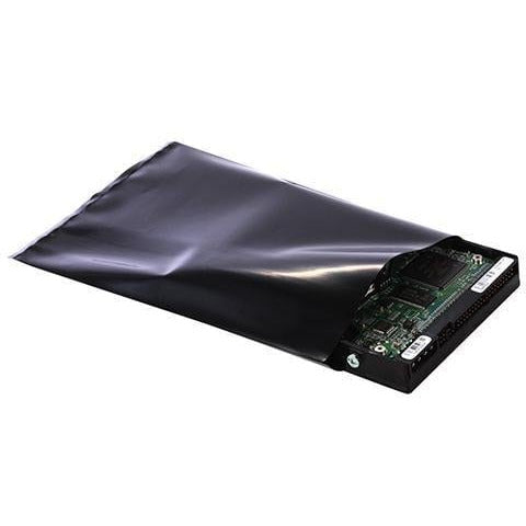 Anti Static 5 x 8 x 4 mil Black Conductive Bags - Plastic Bag Partners-Anti-Static - Black Conductive Bags