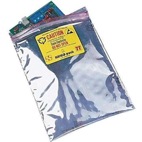 Anti-Static Ziploc Bubble Bags 4 x 6 - Static Shielding - Plastic Bag Partners-Anti-Static - Bubble