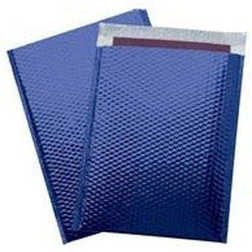 Blue Metallic Color Bubble Mailer - 16 X 17.5 - 50 /CS - Plastic Bag Partners-Mailers - Metallic Bubble Mailers
