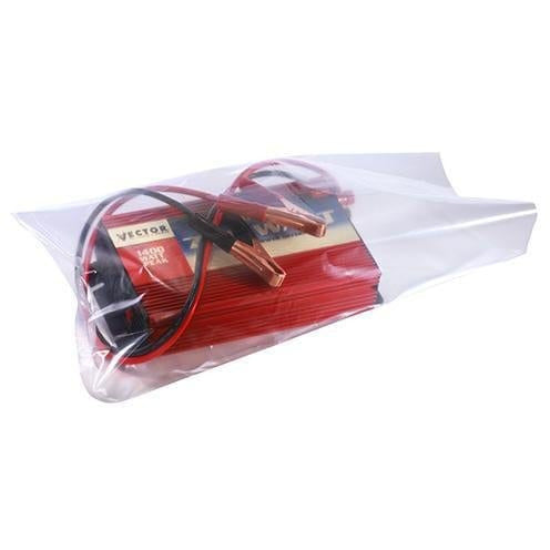 Clear Flat Poly Bags on a Roll. 10 x 16 x 4 mil - Plastic Bag Partners-Flat Poly Bags - Rolls