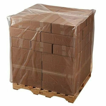 Clear Pallet Bags on a Roll 68 x 65 x 82 x 2 mil - Plastic Bag Partners-Pallet Covers