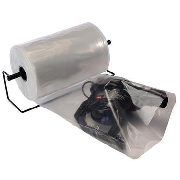 Clear Poly Tubing 7" x 6 mil 1000'/roll - Plastic Bag Partners-Poly Tubing - Clear