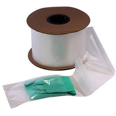 Clear Pre-Opened Auto Machine Bags 9 x 12 x 4 mil - Plastic Bag Partners-Auto Machine Bags