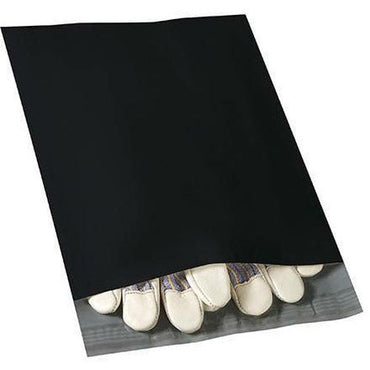 Colored Poly Mailers - (Black) - 10 x 13 - 100/CTN - Plastic Bag Partners-Mailers - Colored Mailers