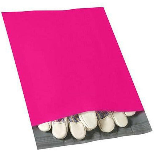 Colored Poly Mailers - (Pink) - 10 x 13 - 1000/CTN - Plastic Bag Partners-Mailers - Colored Mailers