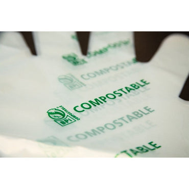 Compostable Food Service Preparation Gloves - Large - Plastic Bag Partners-Compost Biodegradable Bags