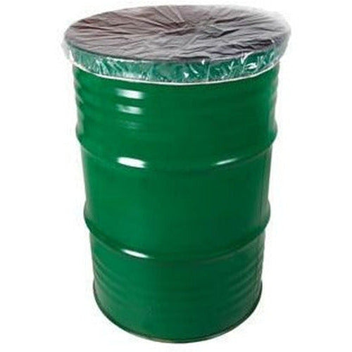 Elastic Top Poly Drum Cover - 45/55 Gallon Drum - Large - Plastic Bag Partners-Liners - Drum & Bucket Liners
