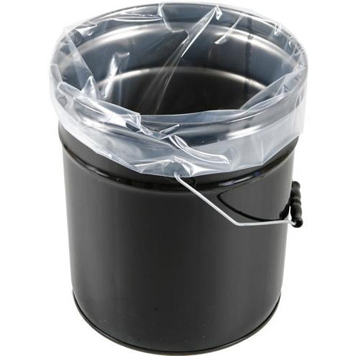 Flexible Round Bottom Plastic Drum Liners - 18 x 15 - 5 Gallon - Plastic Bag Partners-Liners - Drum & Bucket Liners