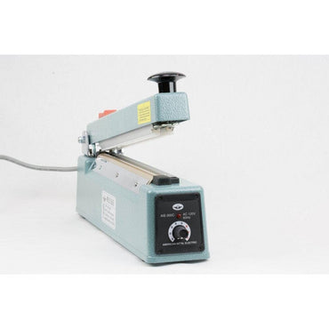 Hand Operated 2mm Impulse Heat Sealer w/ Cutter for 12" Wide Bags and Tubing - Plastic Bag Partners-Heat Sealers - Hand Operated