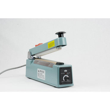 Hand Operated 2mm Impulse Heat Sealer w/ Cutter for 8" Wide Bags and Tubing - Plastic Bag Partners-Heat Sealers - Hand Operated