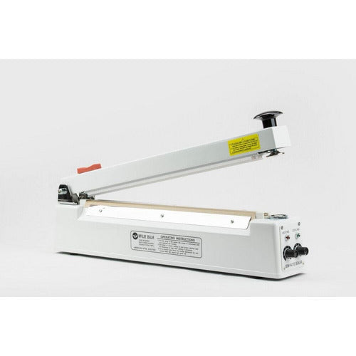 Hand Operated 2mm Impulse Heat Sealer, with Magnetic Hold and Cutter, for 16