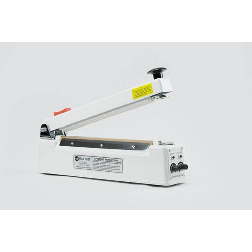 Hand Operated 2mm Impulse Heat Sealer, with Magnetic Hold & Cutter, for 12