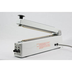 Hand Operated 2mm Impulse Heat Sealer, with Magnetic Hold, for 12" Wide Bags and Tubing - Plastic Bag Partners-Heat Sealers - Magnetic Hold
