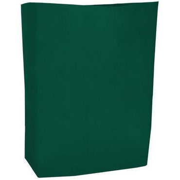 HDPE Blend Colored Merchandise Shopping Bags - 6.5" x 9.5" - (Dark Green) - Plastic Bag Partners-Retail Bags - Die Cut Handle