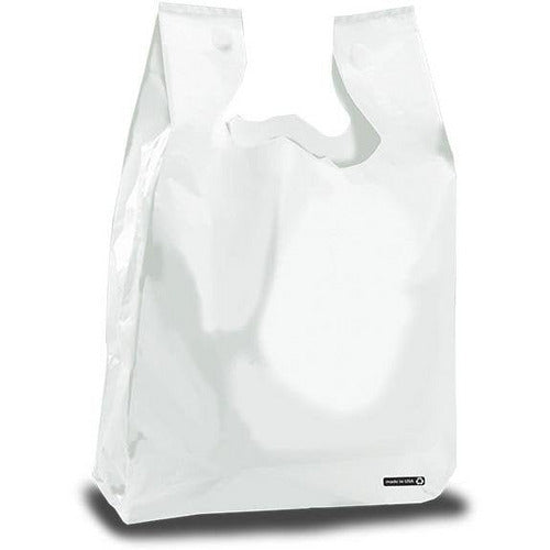 Hi-D White T-Shirt Bags -12