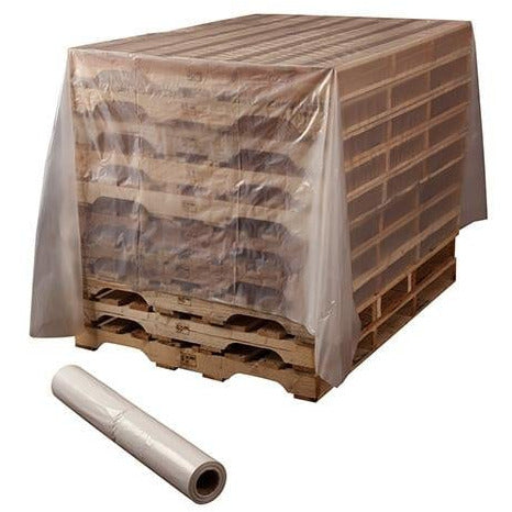 Natural Plastic Poly Film 12 ft x 100 ft x 4 mil - Plastic Bag Partners-Poly Sheeting - Natural