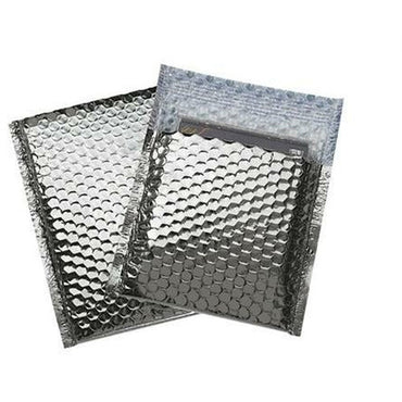 Silver Bubble Mailer Metallic - 7 X 6.75 - 250/CS