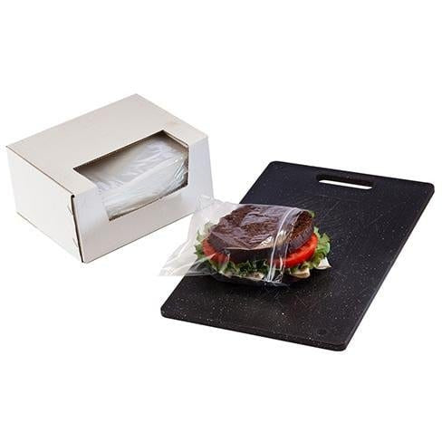 Slide Seal Sandwich Bags in Dispenser Box - 6.5