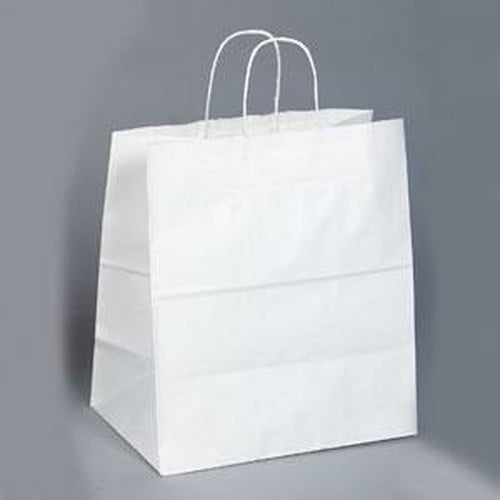 White Kraft Shopping Bags. - 14.50
